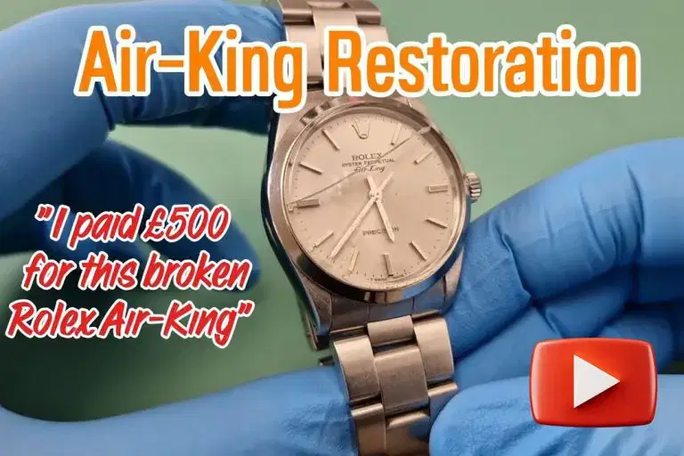 Rolex Air-King Restoration Video